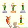 Top Quality Resin Crafts Little Prince Fox Cake Baking Eternal Flower Mini Ornaments Wholesale