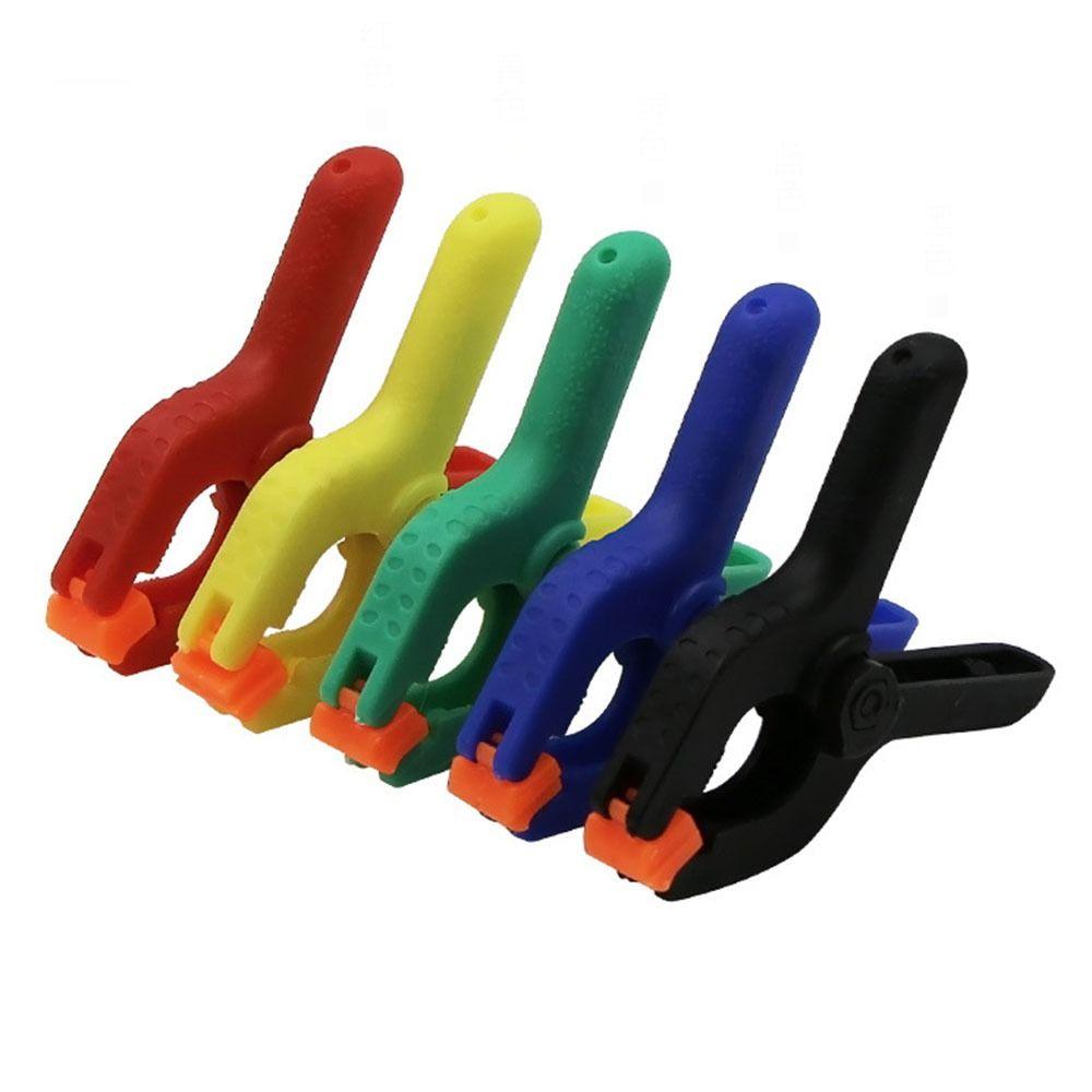 1Pc/10Pcs Plastic Spring Clamp Woodworking Tools Joinery Clips Woodwork Immobilization Collet