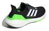 adidas UltraBoost 22 'Черный Солнечно-Зеленый'
