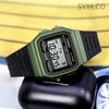Casio Стандартные мужские цифровые наручные часы серии F-91W + жидкокристаллическая пленка