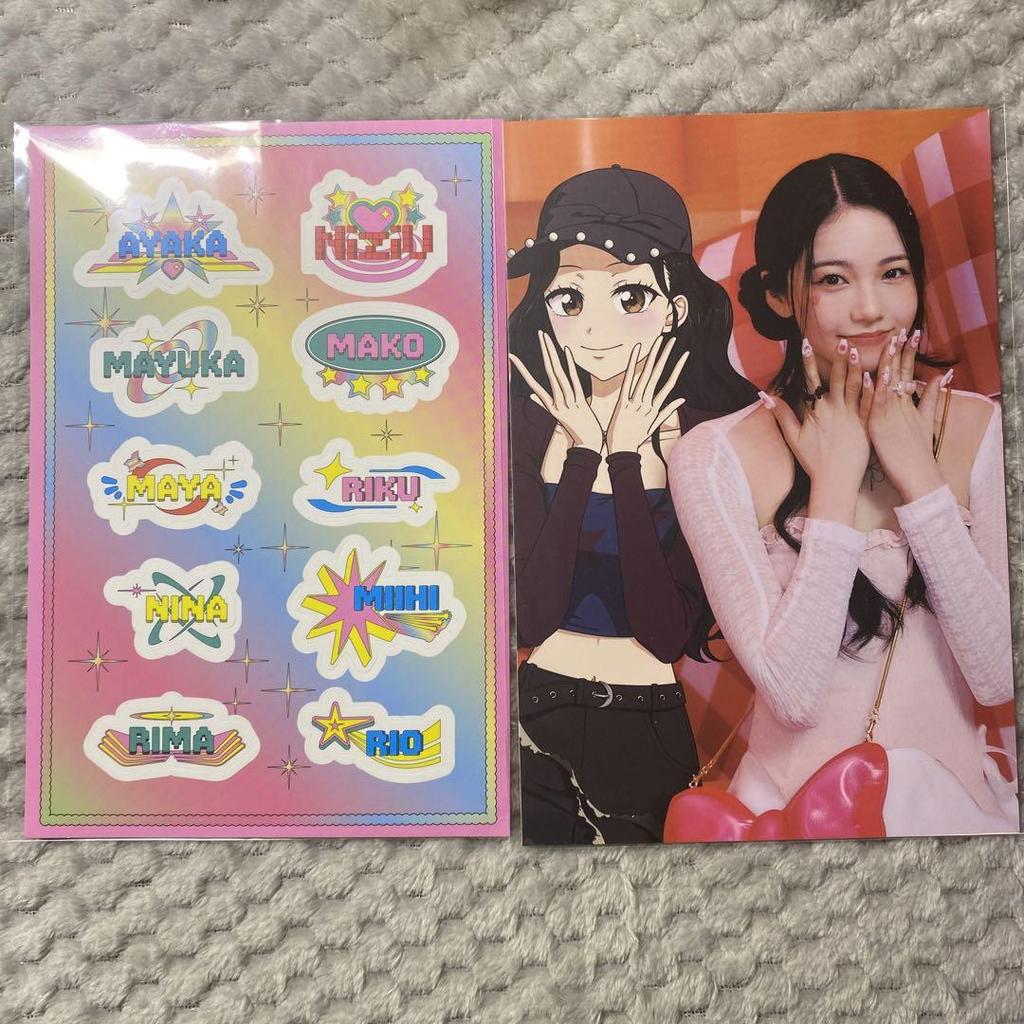 [USED] NiziU Press Play Opened with accessories