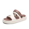 Summer Men's and Women's Slippers Comfortable Flat Sandals 2024 Beach Slippers Flip-flops Indoor Family Non-slip Bathroom Shoes