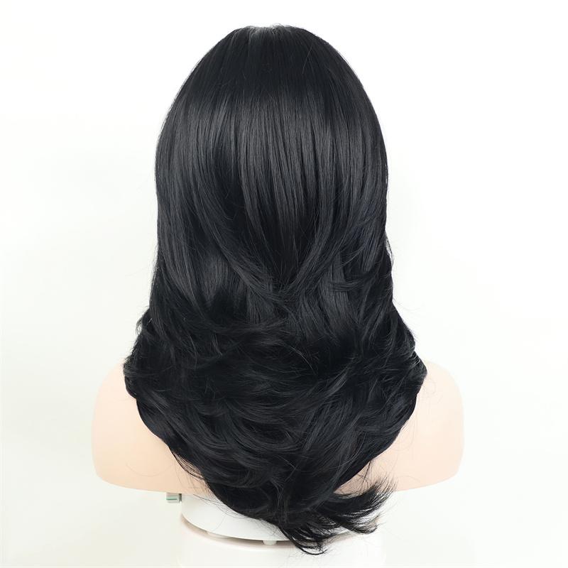 Длинные Кудрявые Синтетические Парики для Женщин Серый Парик из Натуральных Волос Женский Косплей Сексуальный Парик для Хэллоуина Подарки Парик для Пожилых