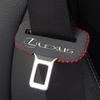 Car Seat Safety Belt Buckle Protective Case Cover For Lexus RX330 IS250 Ct200h ES300h RX350 IS300h Automotive Interior keychain QN7