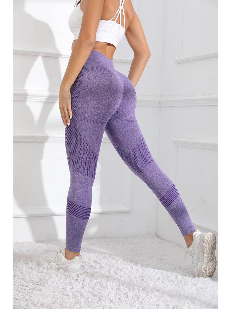 Top-Selling Seamless High-Waisted Yoga Pants with Tummy Control and Butt Lift.