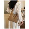 IELGY Lazy Style Knitted Bag Fashion One-Shoulder Large-Capacity Cross-Body Buck