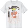 Naruto Классический Naruto Облако Круглый вырез Короткий рукав Мужская Белая футболка