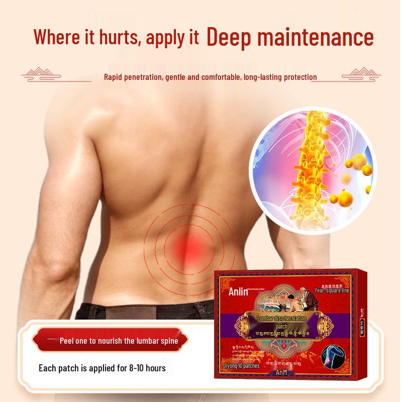 Lumbar Pain Relief Roll-On for Disc Protrusion & Muscle Strain