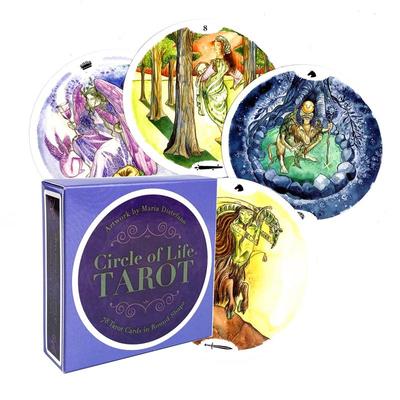 Круг жизни Таро А 78 карт круглой формы
