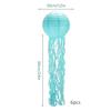 6PCS Jellyfish Paper Lanterns,Hanging Jelly Fish for Mermaid,Ocean Themed,Birthday,Party Under The Sea Party Decorations