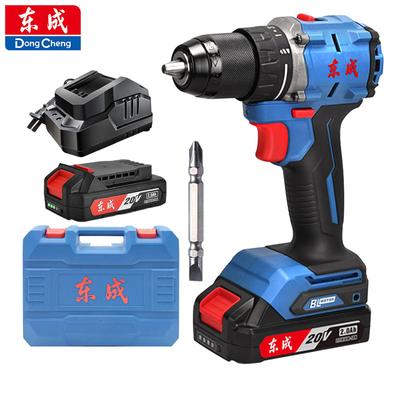 Ручная электрическая дрель Dongcheng DCJZ2060AM Бесщеточная 20 В двухскоростная отвертка с литиевой батареей