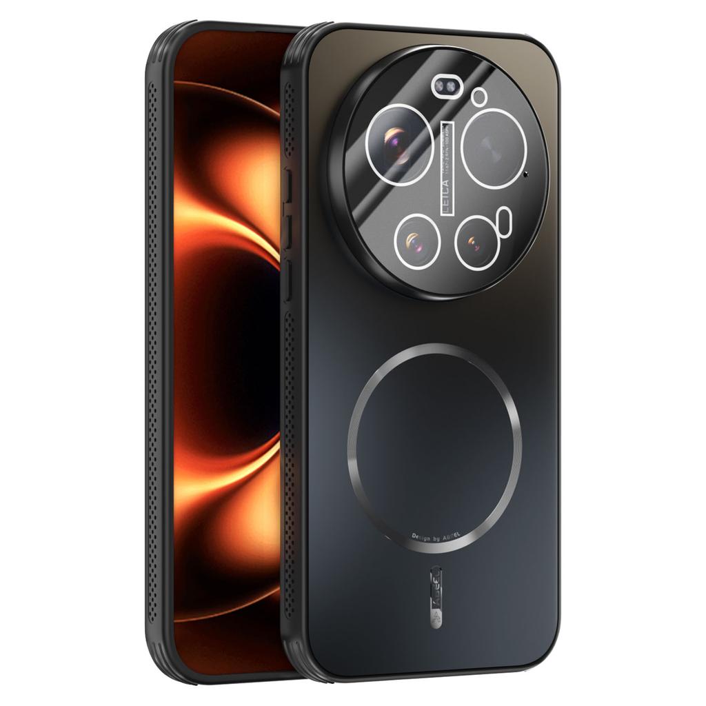ABEEL Для Xiaomi 17 Ultra 5G Магнитный чехол ТПУ ПК Охлаждающий Матовый Задняя крышка телефона с пленкой для объектива