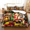 3D Printed Christmas Bedding Set Duvet Cover Bedroom Comforter Covers Single Twin King Size Quilt Cover Home Textile