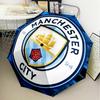 1PC City Football Club Printed Umbrella Folding umbrella, automatic umbrella 8-Frame for Travel, camping Fan gifts Christmas Gifts