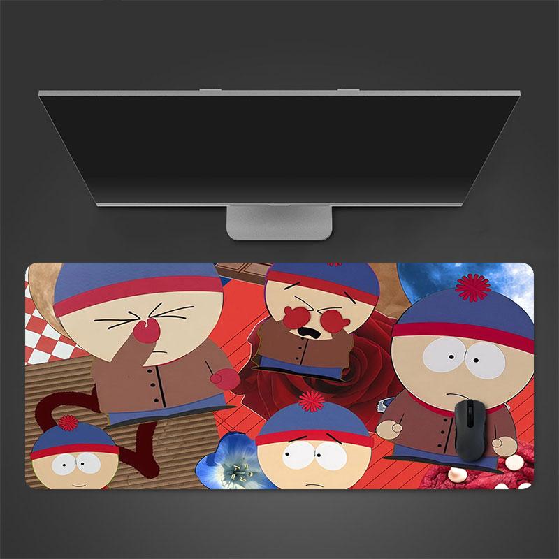 Stan Marsh Mouse Pad, Large Gaming Desk Mat, Non-slip XXL Mousepad for Laptop & Tablet, Mini PC Playmat with Stitched Edges