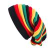 New Men Knitted Beanie CapJamaica Rainbow Striped Beanies Hats Winter Warm Hip Hop Punk Reggae Skull Hat Rasta Style Gorro