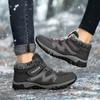 Men Boots 2024 Winter Keep Warm Fur Snow Boots Winter Work Casual  Sneakers Rubber Ankle Boots Unisex Free Shipping Women Shoes