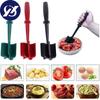 1 Pcs Kitchen Meat Grinder, Ground Beef Masher, Heat Resistant and Non-stick Hamburger, Ground Potato Masher, Tool HMM