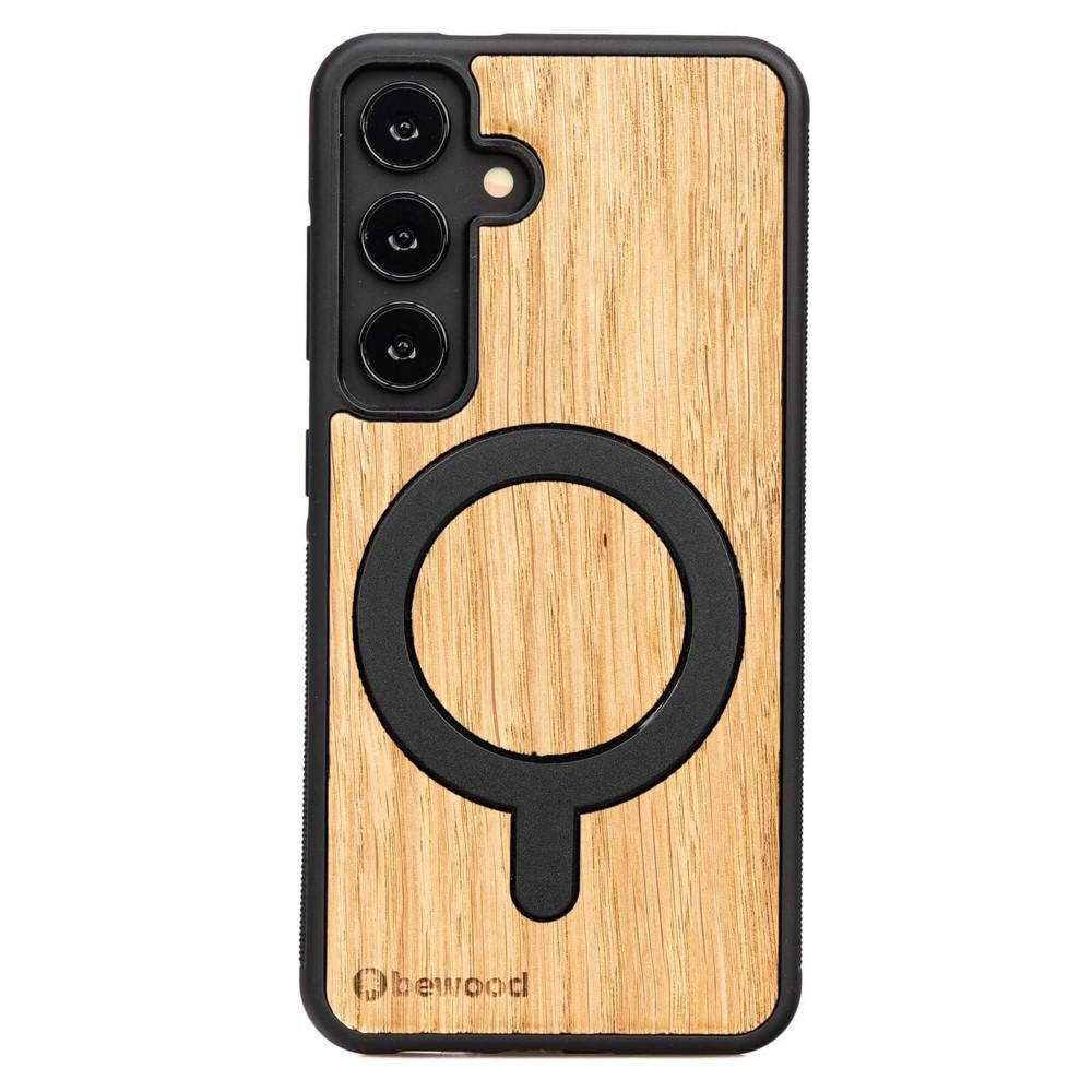 Bewood Wooden Case for Samsung Galaxy S25 OAK with MagSafe