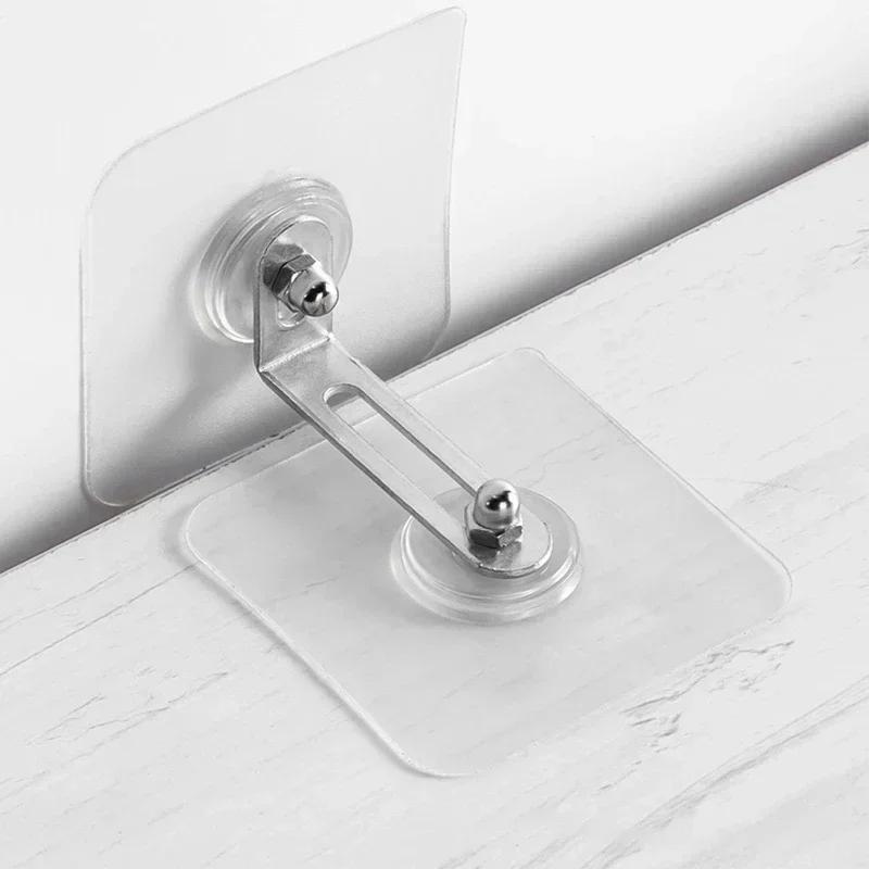 Анти-опрокидывание 4 шт мебельные анкеры мебельные ремни регулируемые анти-падения пряжки шкафа анкеры мебель анти-толкатель настенный анкер