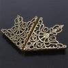 Women Crown Hollow Pattern Collar Buckle Vintage Collar Corner Collar Clip