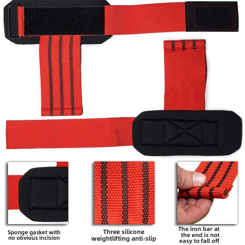 Fitness Bracelet, Dumbbells, Silicone, Anti-skid, Weight Lifting Training, Grip Belt, Wrist Guard Belt, Iron Bar, Anti-falling Wrist Guard.