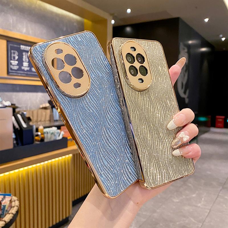 Для Huawei Nova 13 Pro Роскошный чехол для телефона с гальваническим покрытием, блестящими стразами, драгоценными камнями, бриллиантами для Nova 11, Nova 12 Pro, чехол с защитой камеры