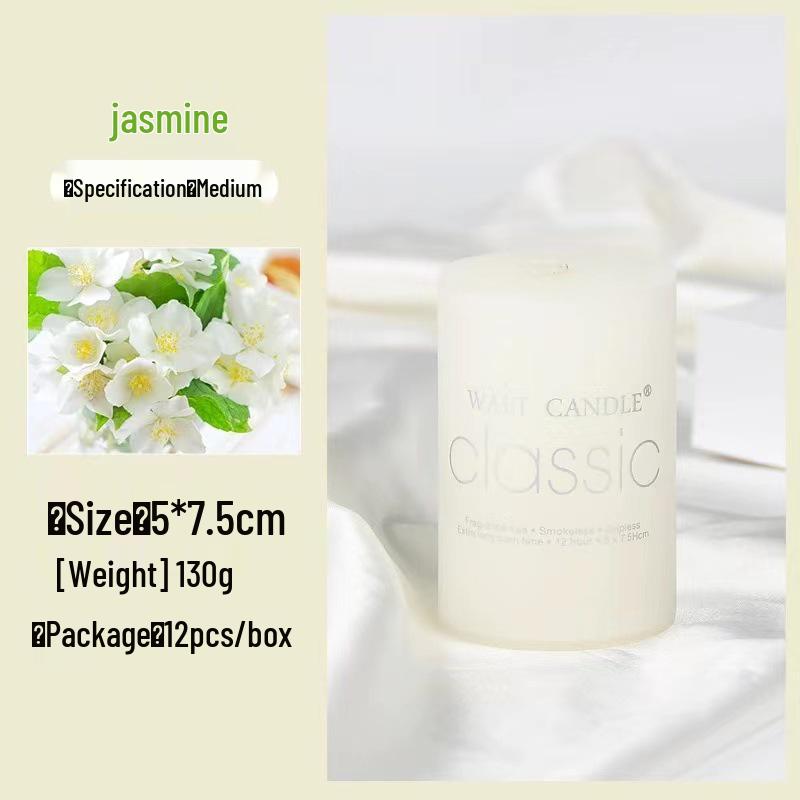 Красочные цилиндрические ароматические свечи - Бездымные для экстренных случаев, свадеб, дней рождения и украшения церкви или отеля