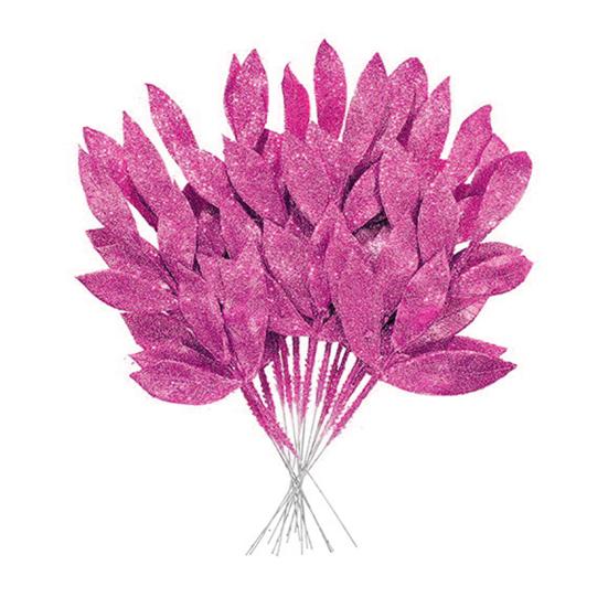 20 шт., искусственные листья, цветы, сверкающие, не требуют воды, реалистичный вид, простота в уходе, имитация листьев