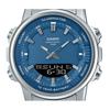 Casio Analog Digital Combination Stainless Steel Blue Dial Quartz AMW-880D-2A1V Men's Watch