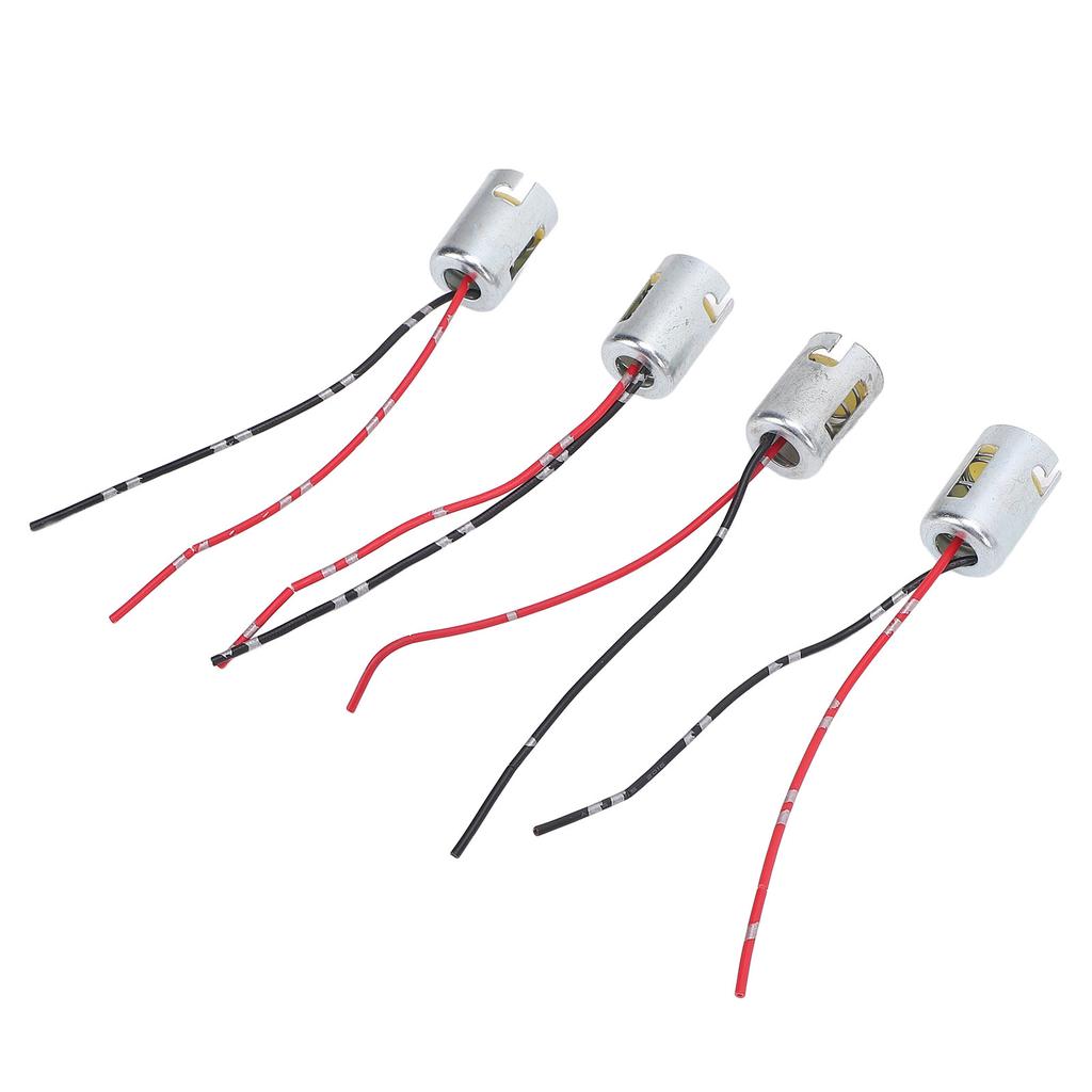 4pcs LED Bulbs Socket Holder Waterproofing Car Light Bulb Socket Adapter for Create New Turn Signal Lights Brake Light