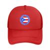 Сетчатые Бейсболки Пуэрто-Рико Snapback Модные Бейсбольные Кепки Дышащие Повседневные Кепки Для Улицы Унисекс