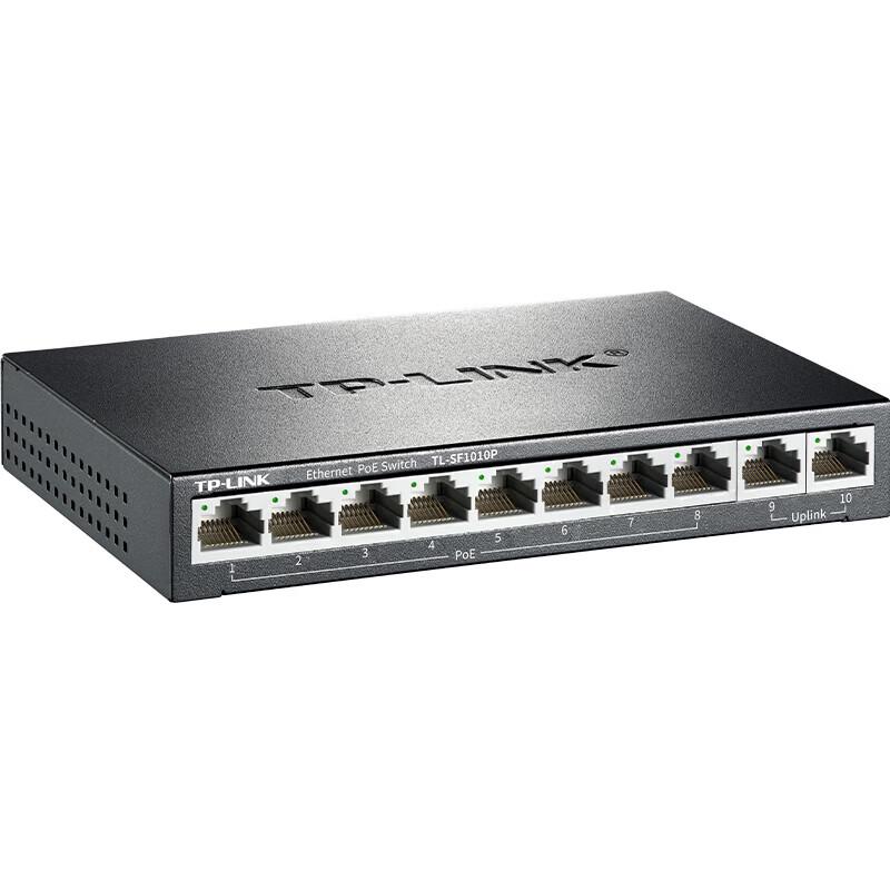 TP-Link TL-SF1010P 10-Port 100Mbps Unmanaged PoE Switch