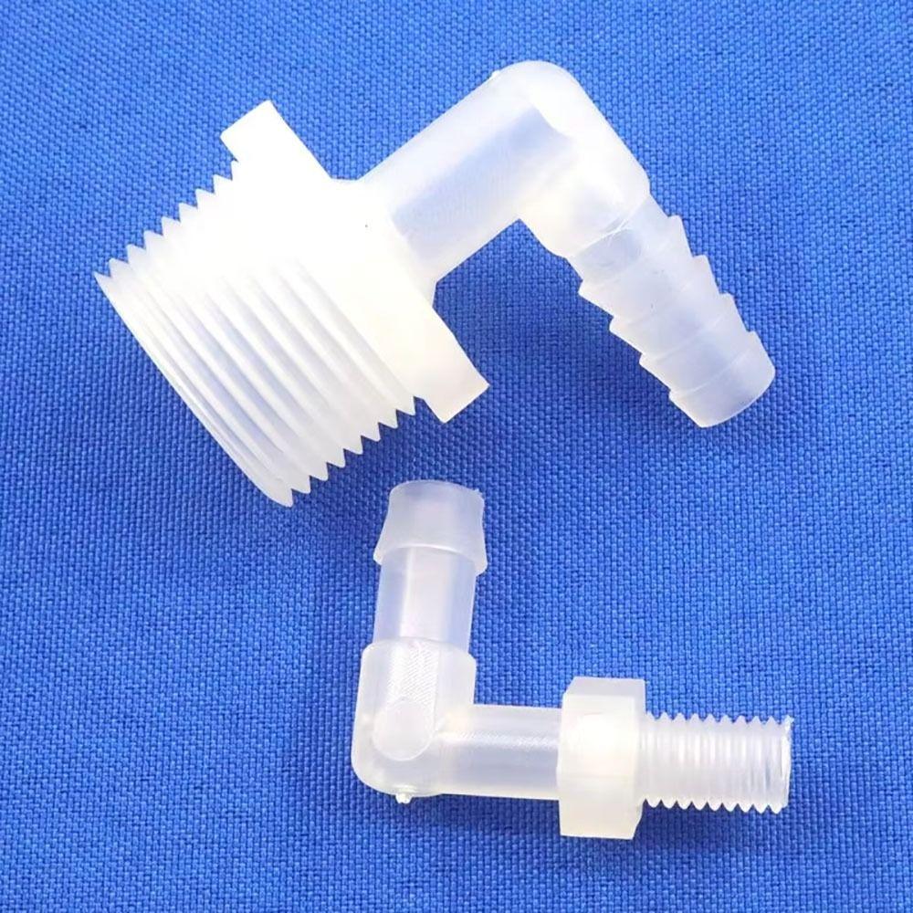 10Pcs PP PE Pagoda Elbow Connector Plastic Hose Fittings for Aquarium Fish Tank Fittings