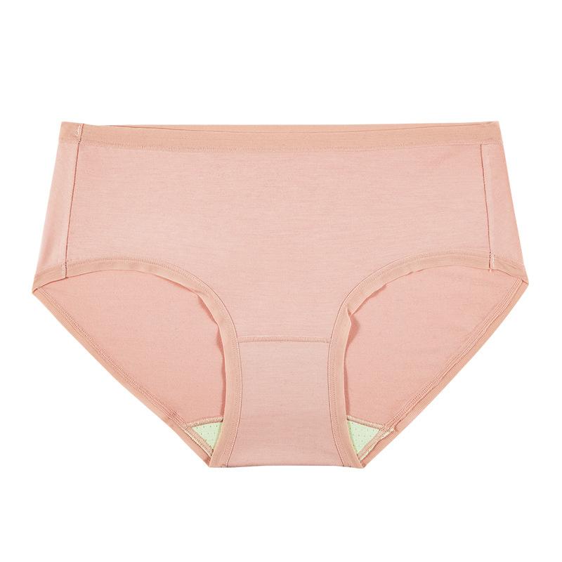 Мягкое шелковое гладкое нижнее белье Высококачественное нижнее белье Модальное нижнее белье Антибактериальное нижнее белье Женские трусы со средней талией