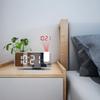 Светодиодные электронные проекционные часы с отображением времени и температуры, проектор, потолочные часы, многофункциональное украшение для спальни и прикроватной тумбочки
