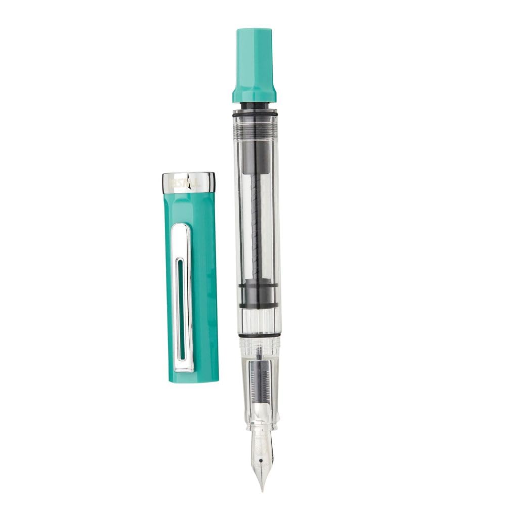 TWSBI Twistby Fountain Pen Eco Persian Green CT Inhalation Type Medium Nib M TWC11028