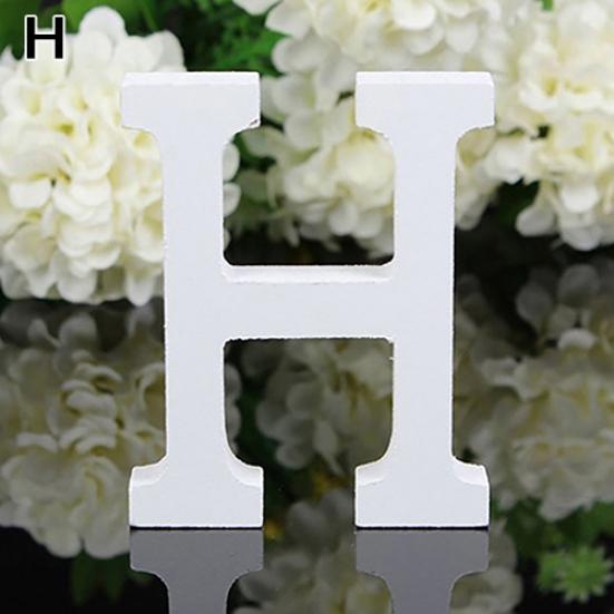 Large Wooden Letter Alphabet Wall Hanging Wedding Party Home Shop Decoration