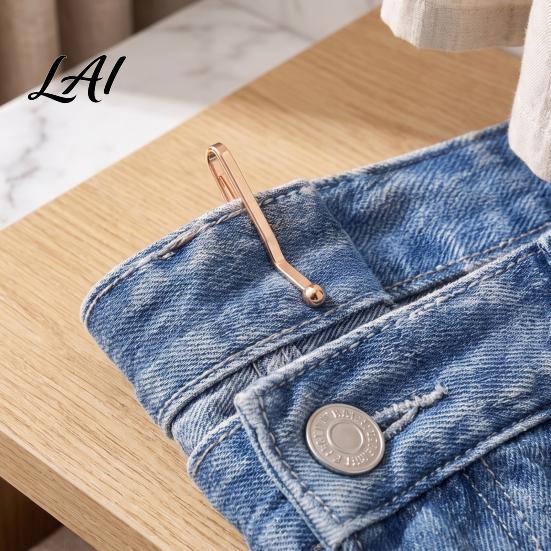 Jeans Waist Adjuster 5/10Pcs Tightener for Pants Reusable Cincher Clip Waistline Modification Tool Loose Jeans No Sewing Trousers Leg Shortening