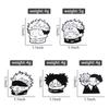 Cartoon Anime Characters Enamel Pins Custom Q Version Avatar Brooches Lapel Badges Funny Jewelry Gift for Friends