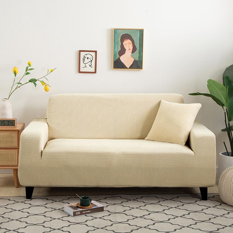 Эластичные чехлы для дивана для гостиной, стрейч-чехол для кресла, защитный чехол для дивана-кресла из полар-флиса для гостиной 1/2/3/4-местный