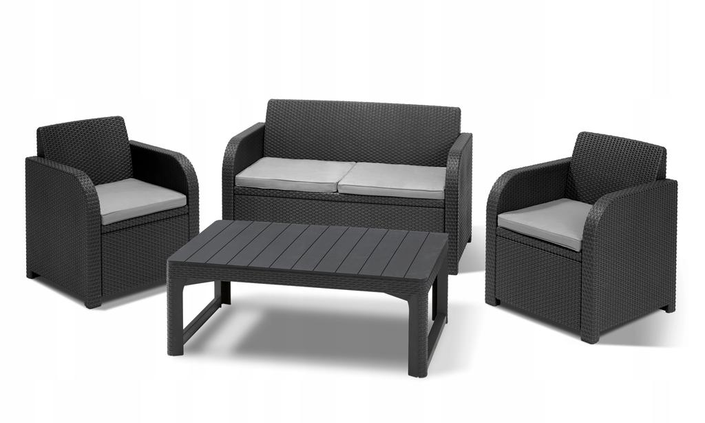 Stolik Stół Ogrodowy Na Taras Balkon Kawowy Regulowany 2W1 KETER 