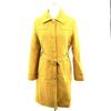 × Пальто-балмакаан из ткани Harris Tweed / Чистая шерсть / Верхняя одежда [Женский M / Желтый] Ray BEAMS × HARRIS TWEED(ИСПОЛЬЗОВАЛ)