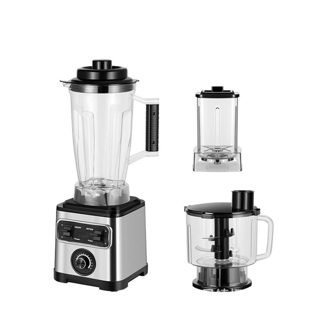 4L Multifunctional Stainless Steel Blender: High-Power Juicer, Mixer, Grinder, Smoothie Maker.
