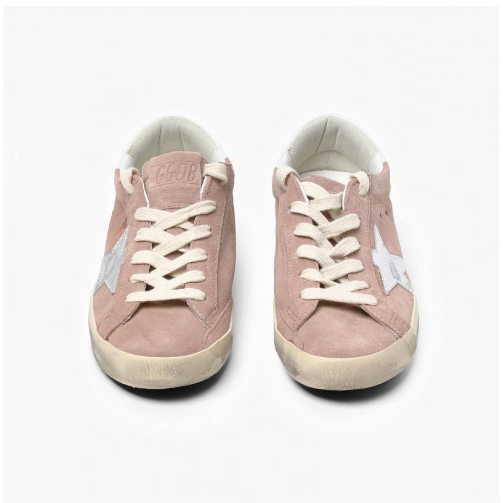 Кроссовки Golden Goose Gwf00101 F006159 25737 SuperStar Замшевая Звезда Белая Вкладка