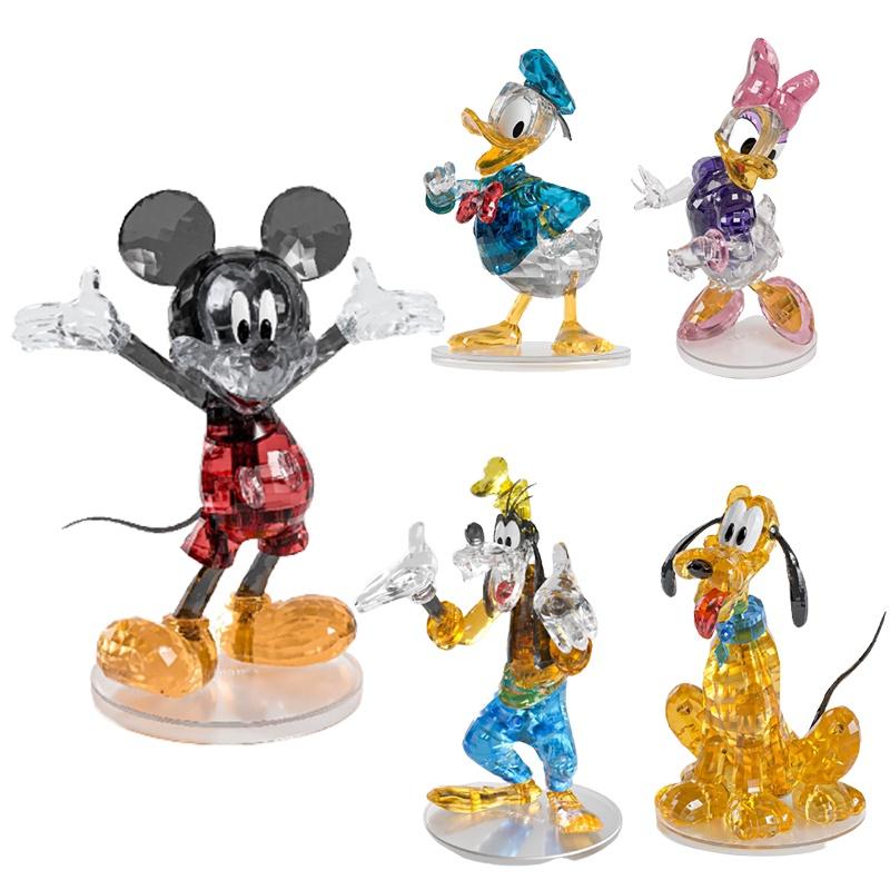 Disney Crystal Building Blocks High Strength Diamond-like Figurine Kids Toys Collection