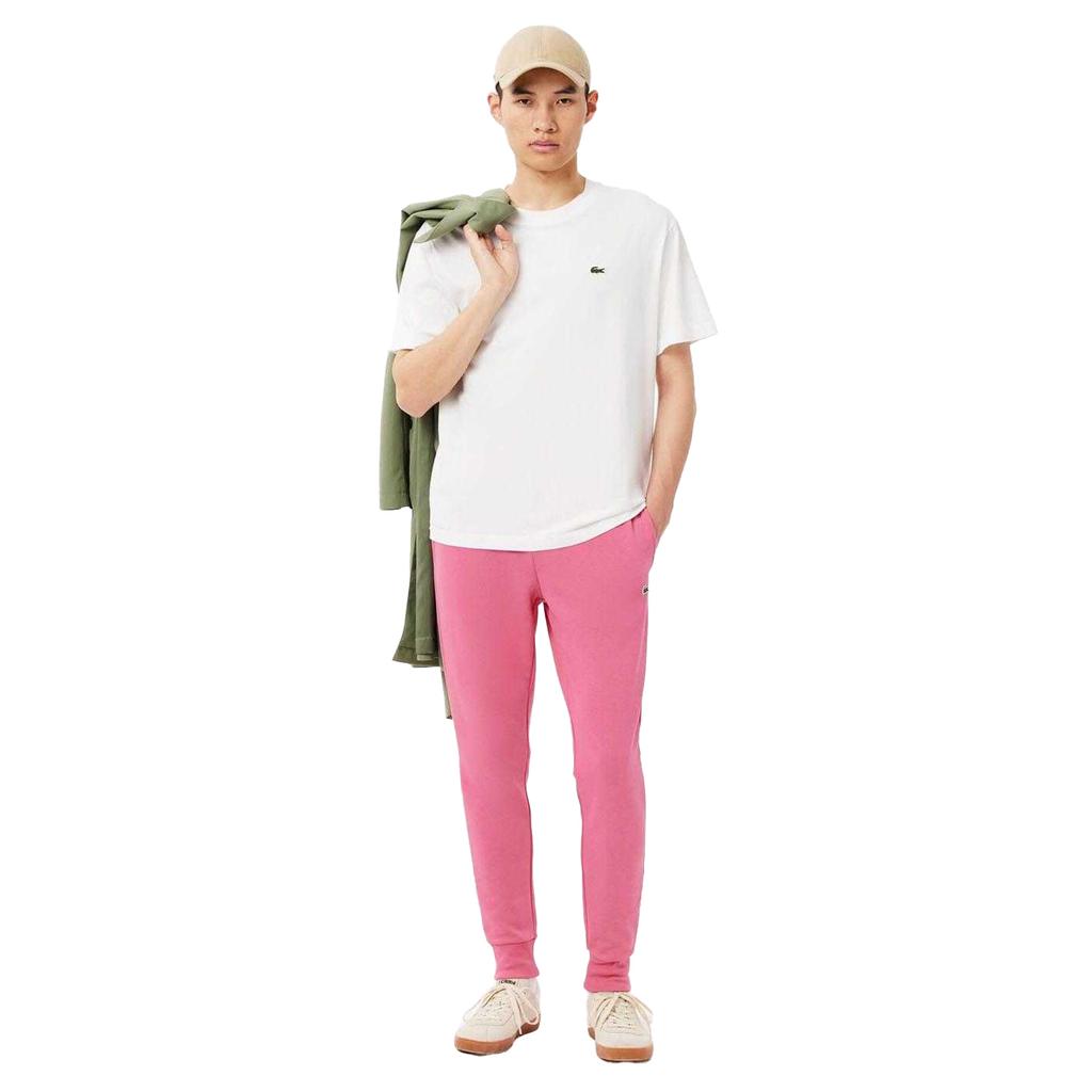 Lacoste Mens Organic Cotton Slim Jogging Bottoms