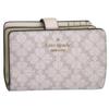 [Kate Spade] Женский складной кошелек, Компактный, Аутлет, Бренд, Бежевый, WALLETS MED COMBIFLD KN756 250 kate spade [Параллельный импорт]