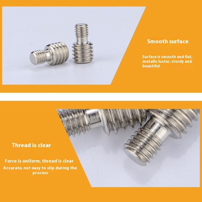 Адаптер крепления винта для камеры 1/4 дюйма (папа) на 1/4 3/8 дюйма (папа) Адаптер винта штатива Резьба для камеры Штатив Монопод Кольцевая лампа