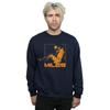 Miles Davis Mens Orange Square Sweatshirt
